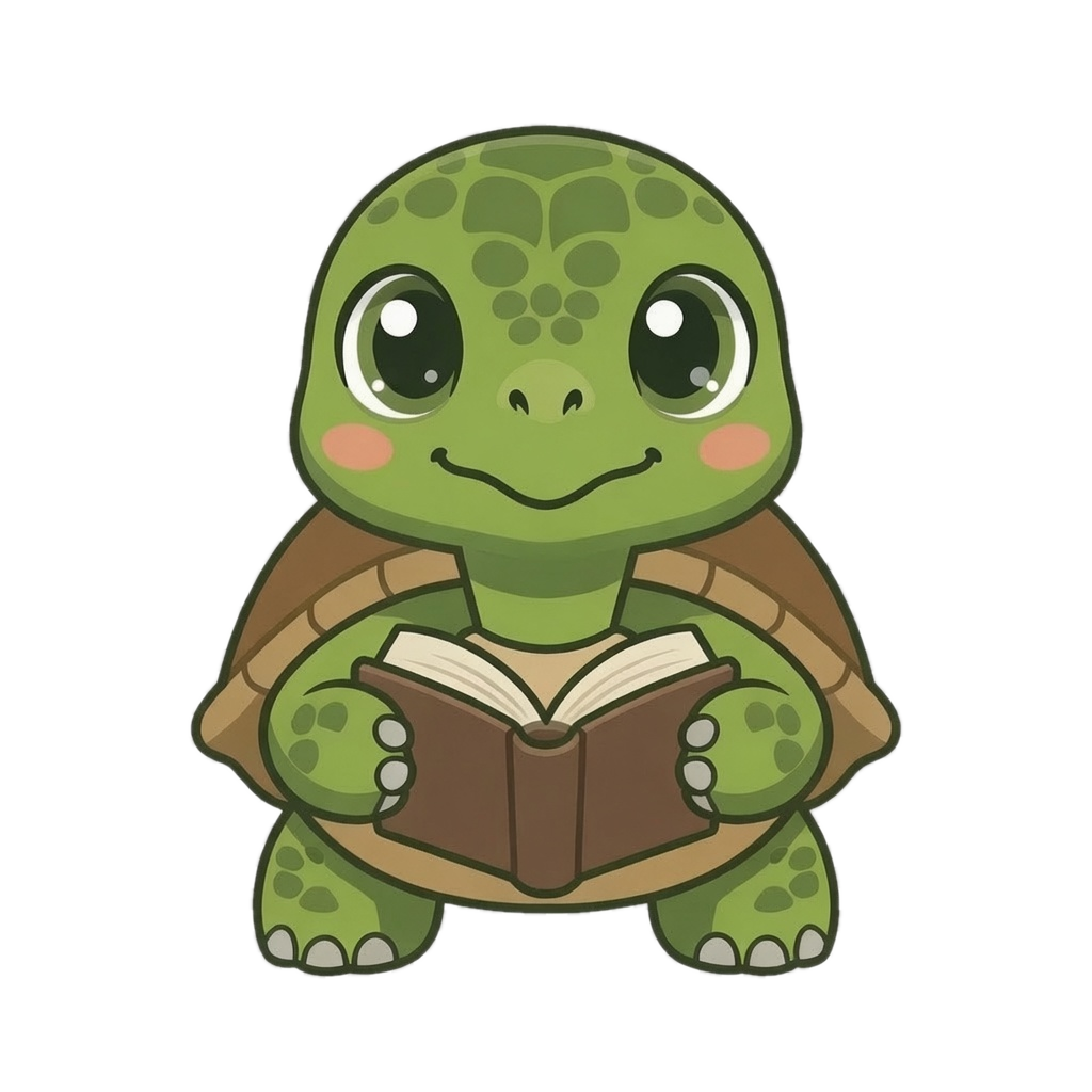 The VerseTurtle mascot
